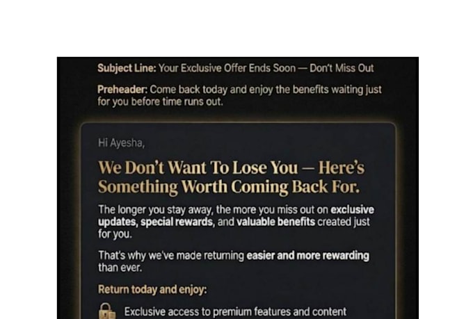 write welcome email and saas email copy